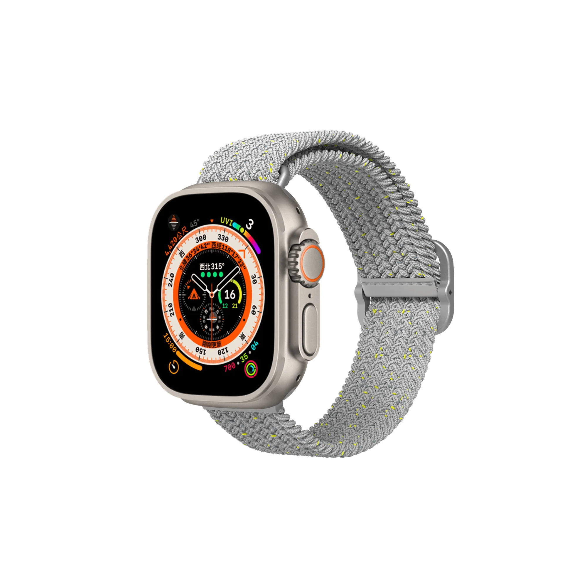 RHINOSHIELD Geflochtenes Armband für Apple Watch Apple Watch Series 9 (45mm) - Image 8